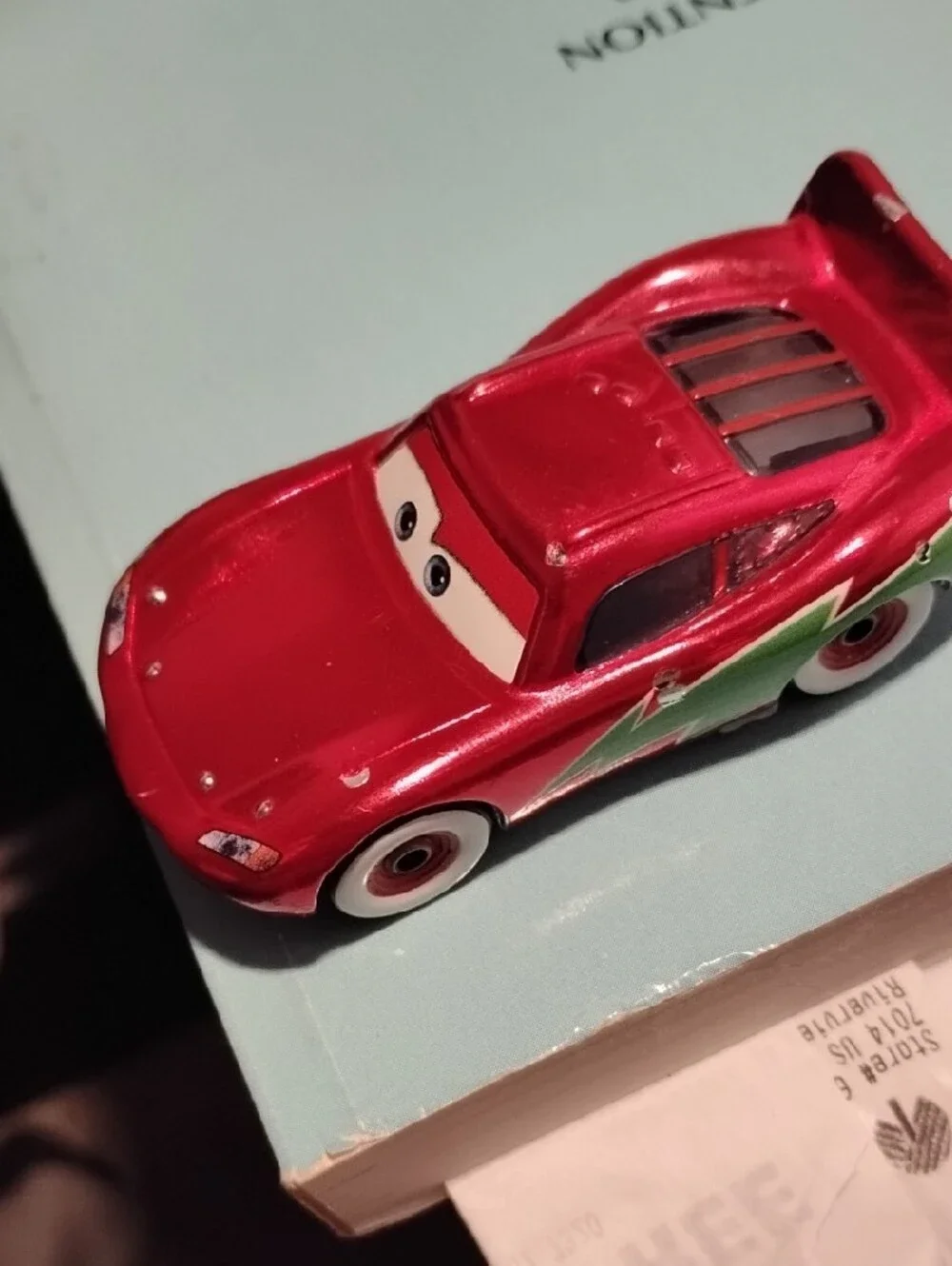Lightning McQueen Holiday Hot Shot Pixar Character Car